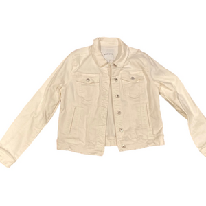Studio Park by Amy Stran White Jean Jacket